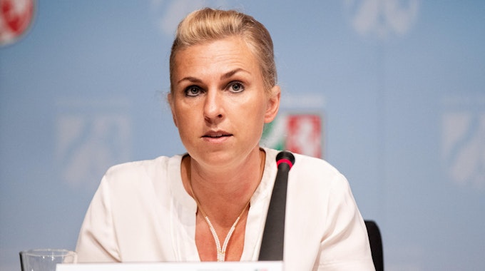 NRW-Innenstaatssekretärin Daniela Lesmeister (CDU).