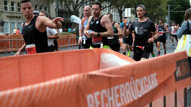 Köln Marathon Becher