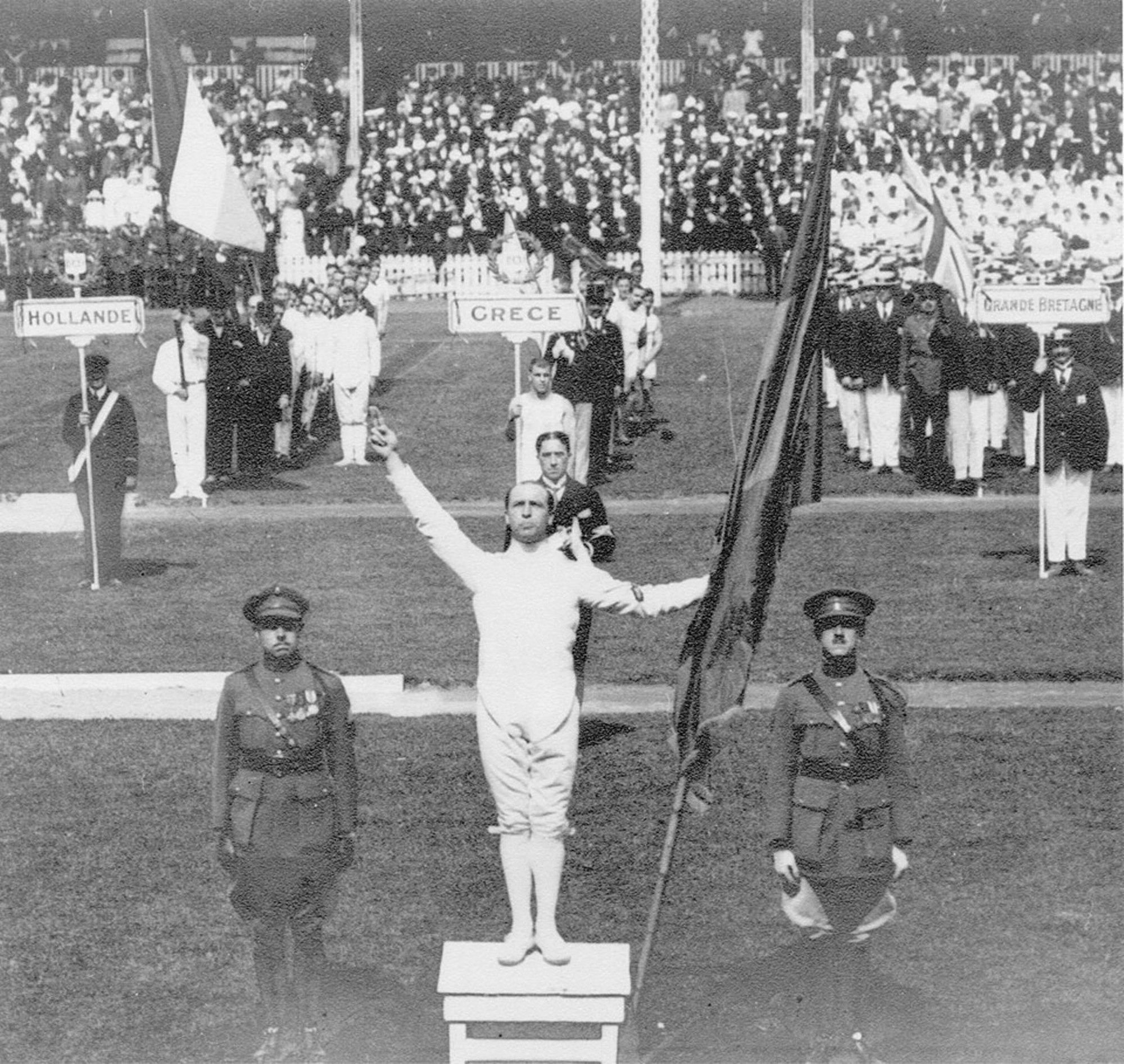Olympic oath Antwerp 1920111436