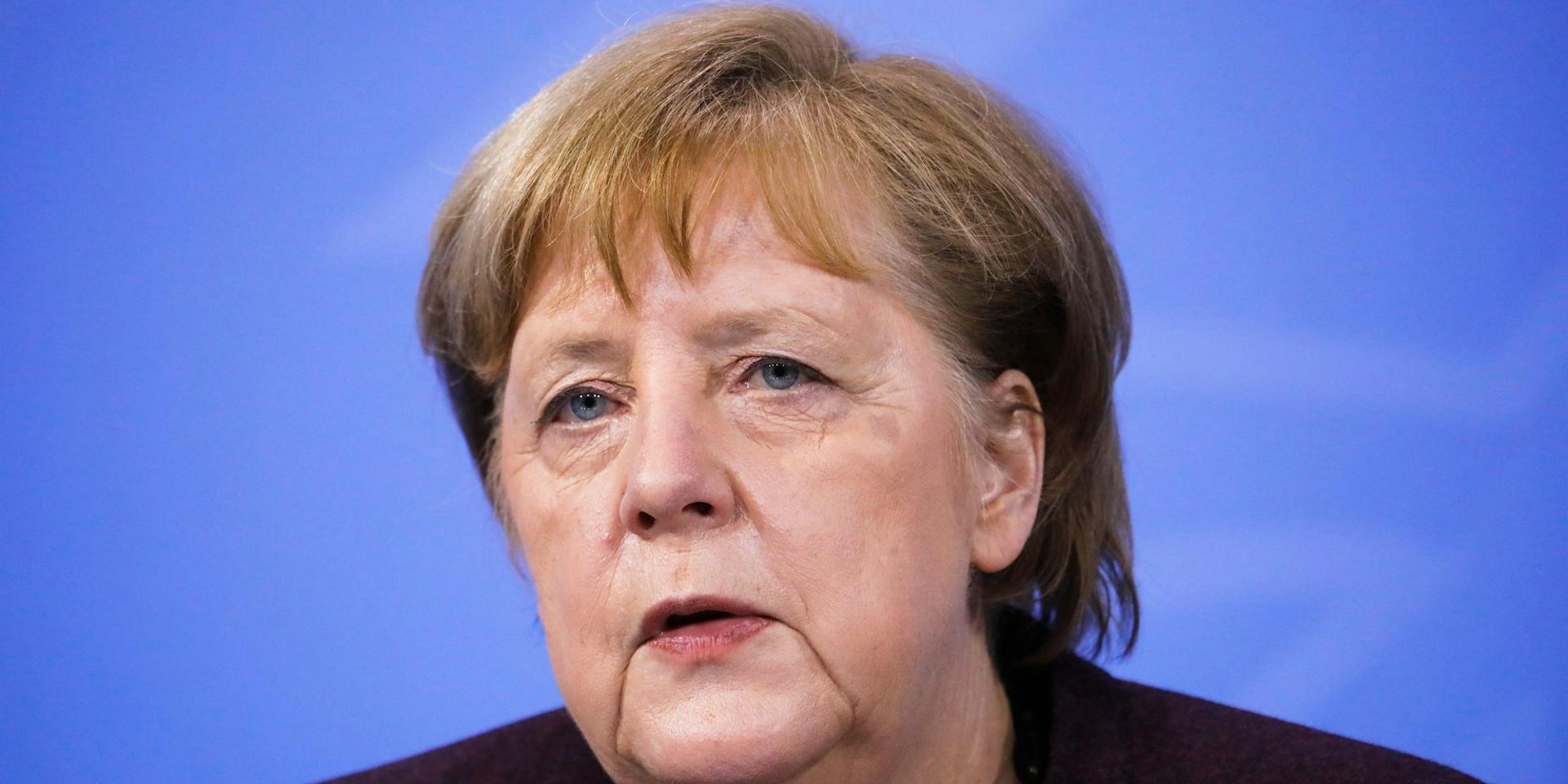 Merkel über neuen Lockdown