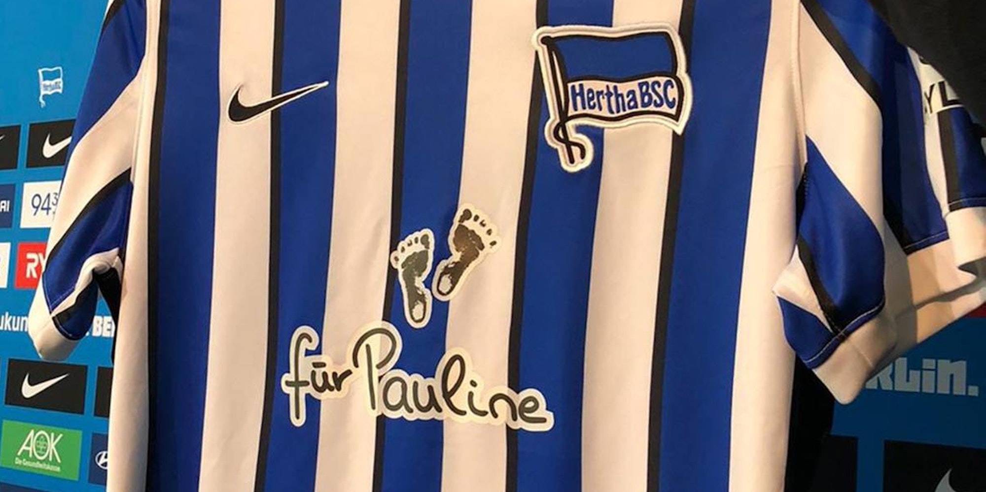 Hertha BSC Trikot für Pauline