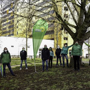 Die Wesselinger Grünen machen sich für den Erhalt der Kastanie an der Wilhelm-Rieländer-Straße stark.