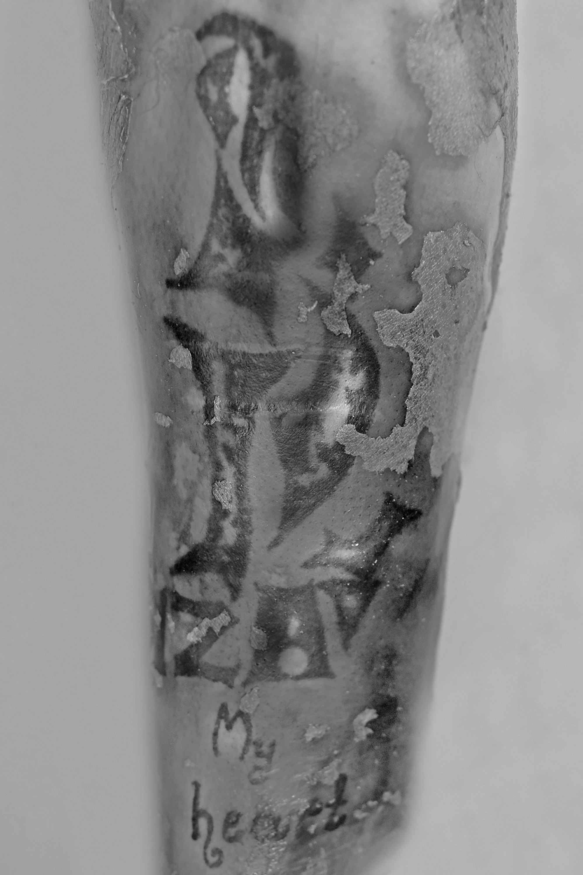 Tattoo-Mann Unterarm rechts 170612