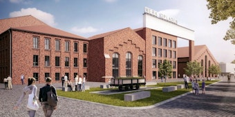 Bis Ende 2022 soll die Cube Factory 577 im Zentrum der Neuen Bahnstadt Opladen errichtet sein.