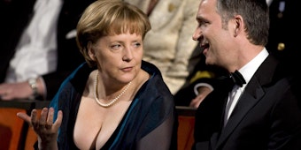 Angela Merkel Ausschnitt
