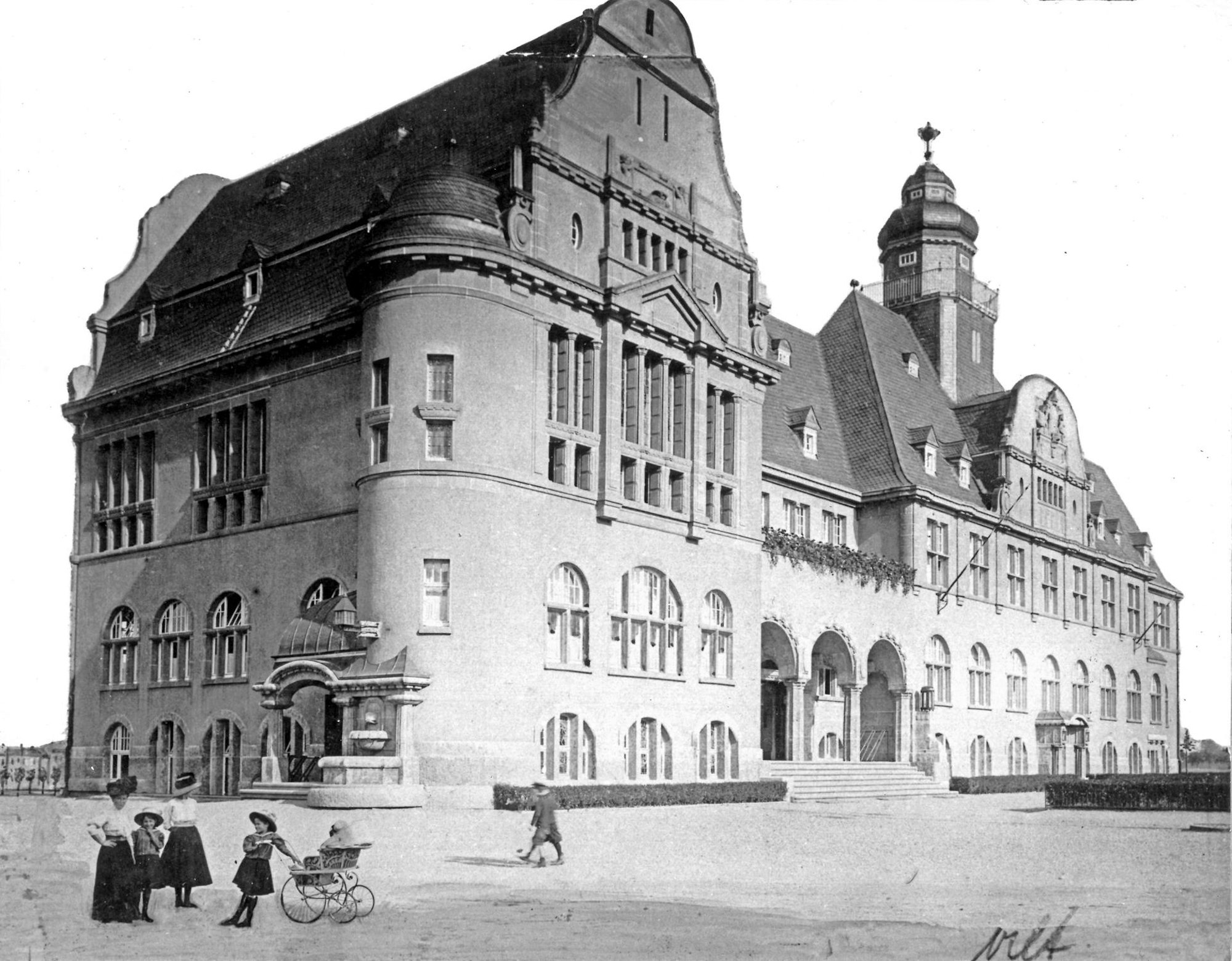 Altes Rathaus Wiesdorf Quelle Stadtarchiv_6060.100.025