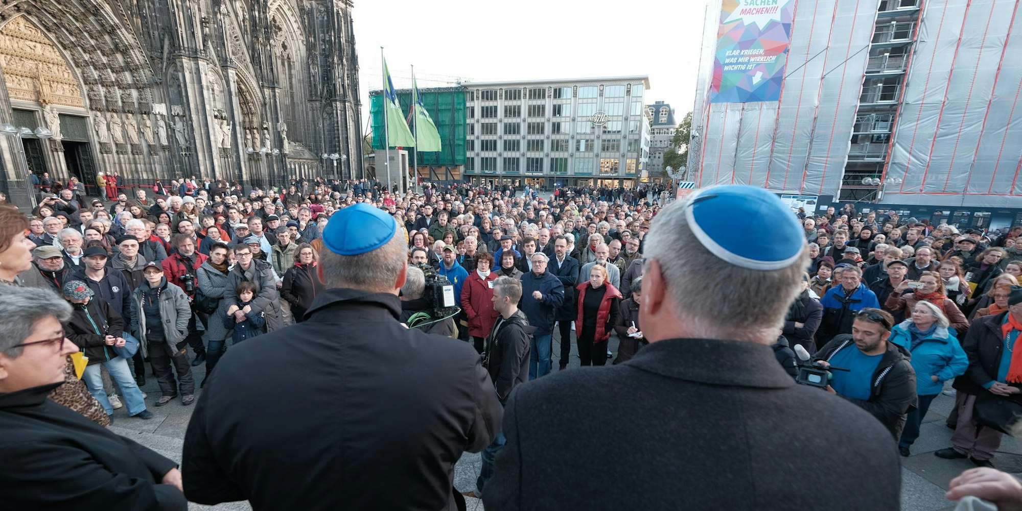Demo gegen Antisemitismus