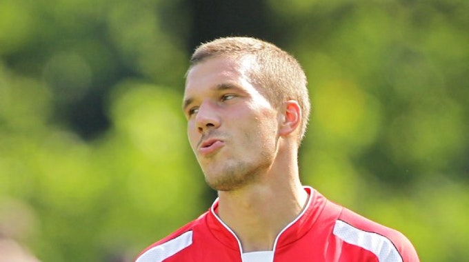 Lukas Podolski im Trikot des 1. FC Köln.