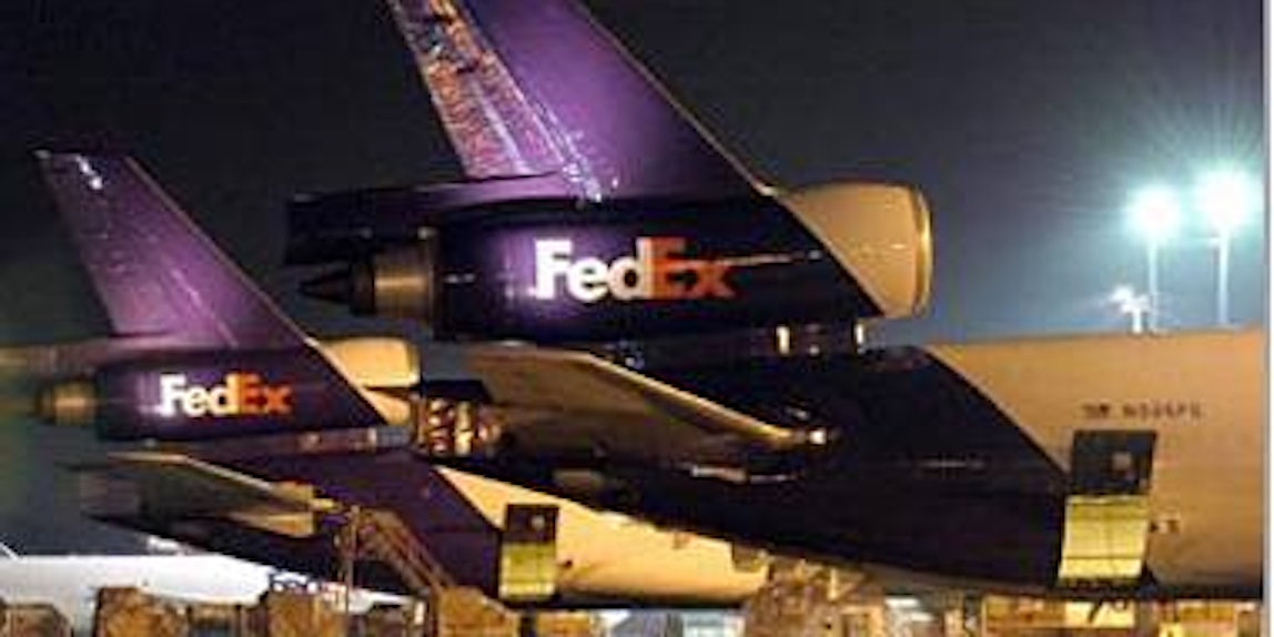 FedEx startet am Flughafen Köln/Bonn durch. (Archivbild: dpa)