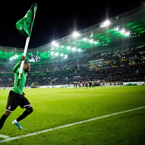 Borussia Mönchengladbach_Marcus Thuram_Eckfahne_imago