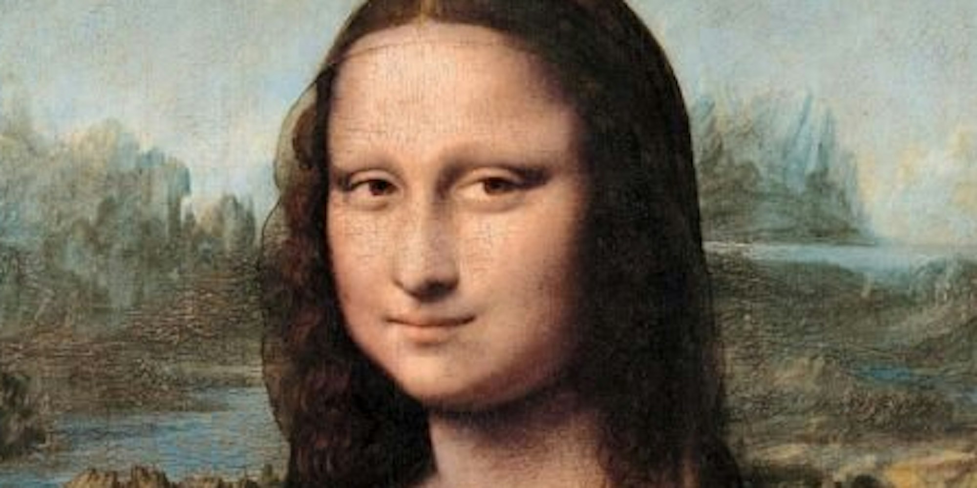 Das berühmte Lächeln der Mona Lisa