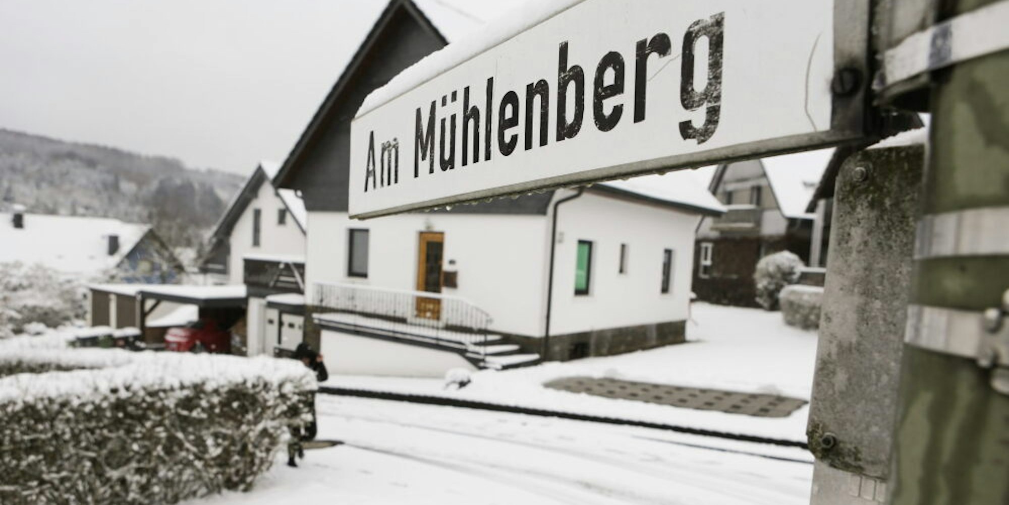 Beim Winterdienst „Am Mühlenberg“ sollen die Bürger auch zur Selbsthilfe greifen.