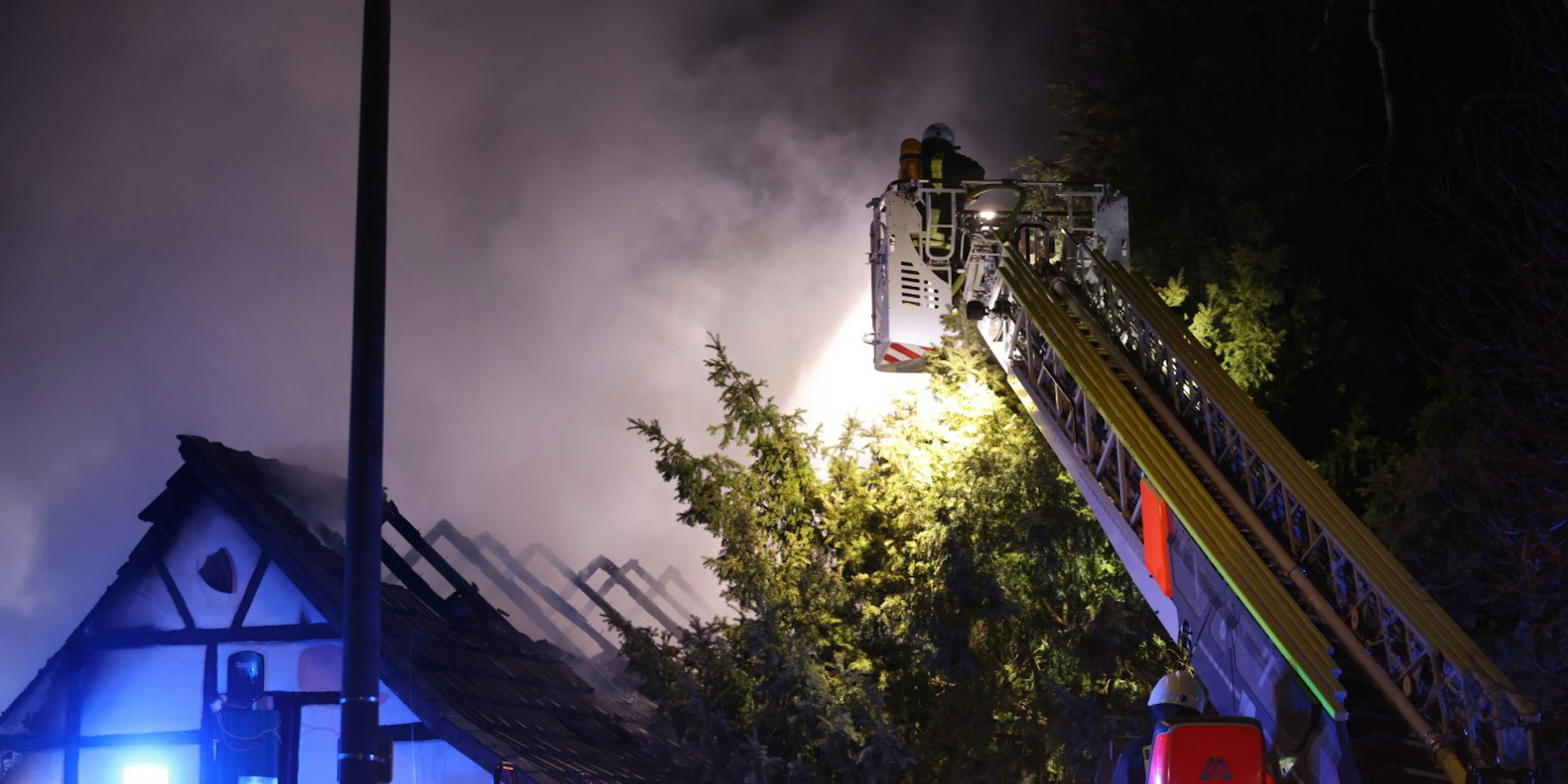 Fachwerkhaus in Meschernich ausgebrannt