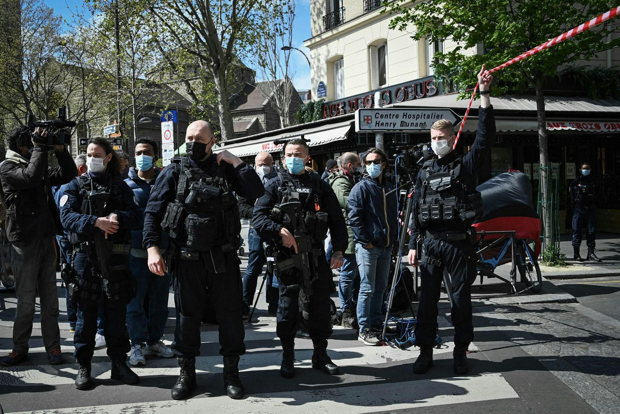 Poliztisten Paris 2