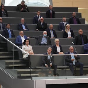 Bundestag AfD Tribüne