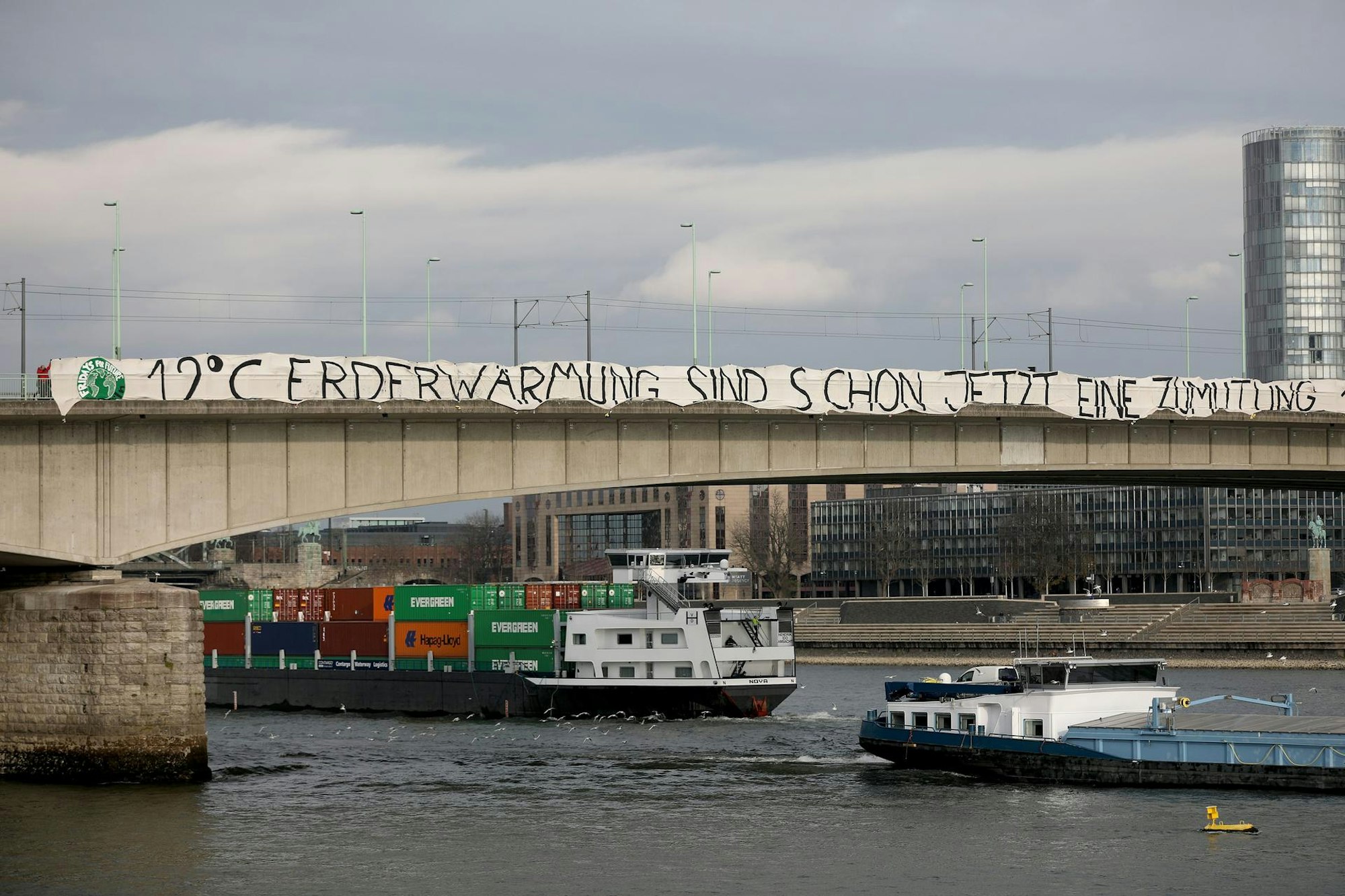 Banner Deutzer Brücke
