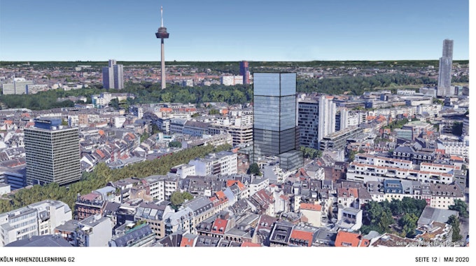 Am Kölner Friesenplatz soll ein neues Hochhaus entstehen.