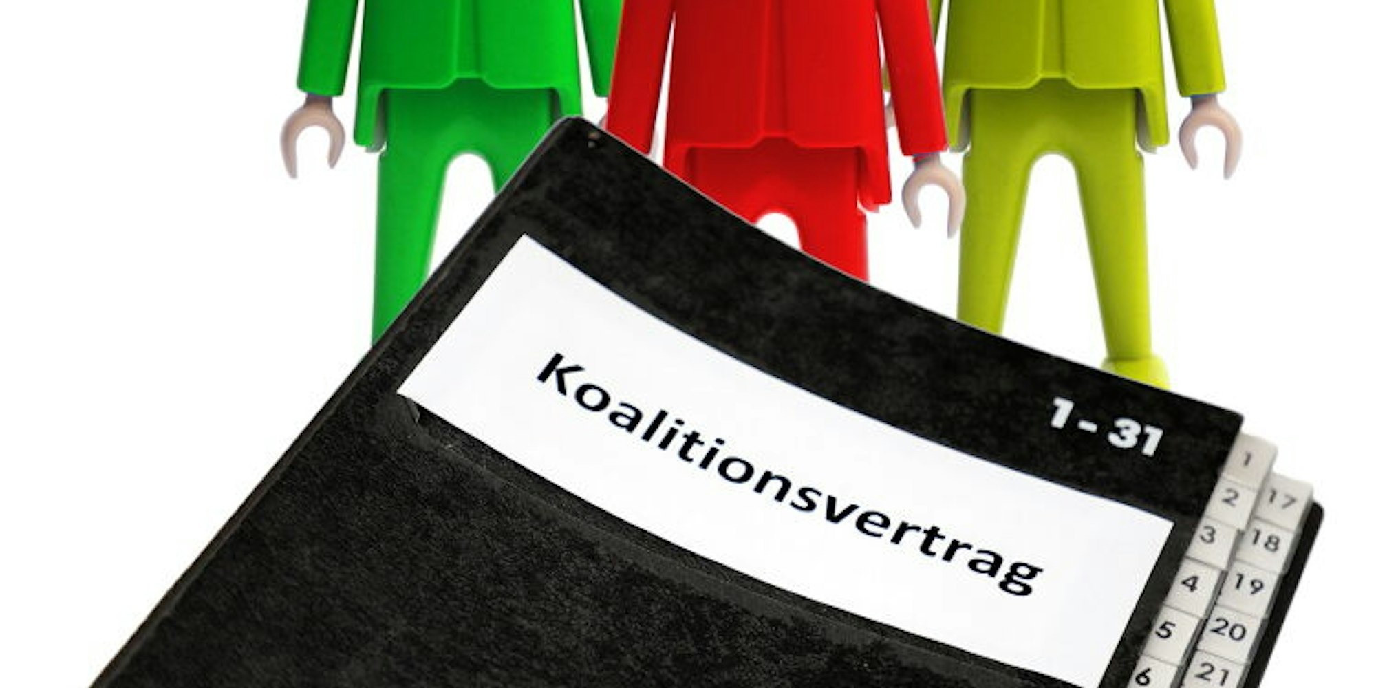 Die Grünen, die Roten (SPD) und die Gelben (FDP) haben einen Koalitionsvertrag ausgearbeitet. Jetzt geht es ab der morgigen Ratssitzung um die Umsetzung.