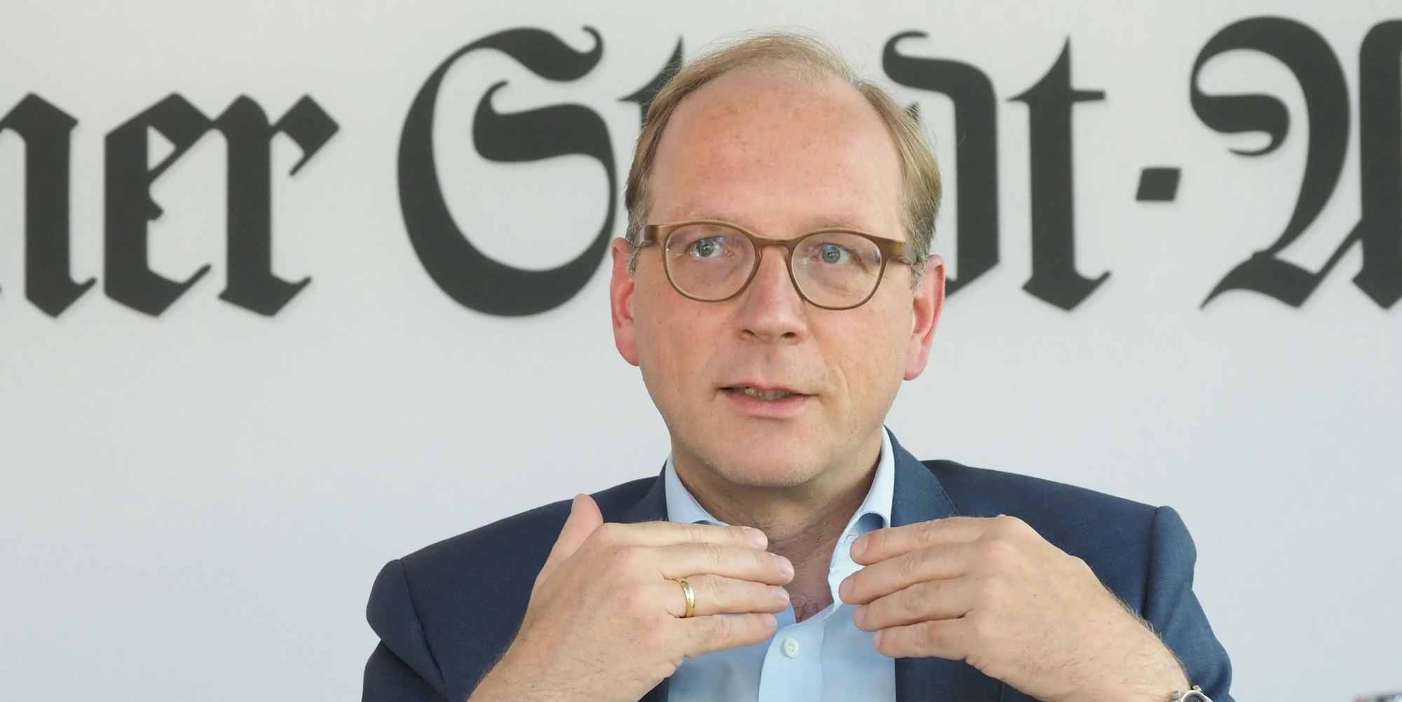 Timo von Lepel, Geschäftsführer von Netcologne beim Kölner Stadt-Anzeiger