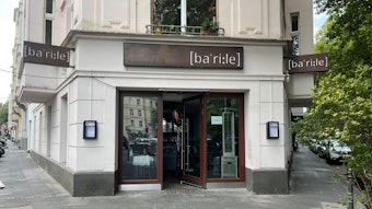 Frontansicht des Restaurants „Barile“ auf der Weißenburgstraße im Kölner Agnesviertel.