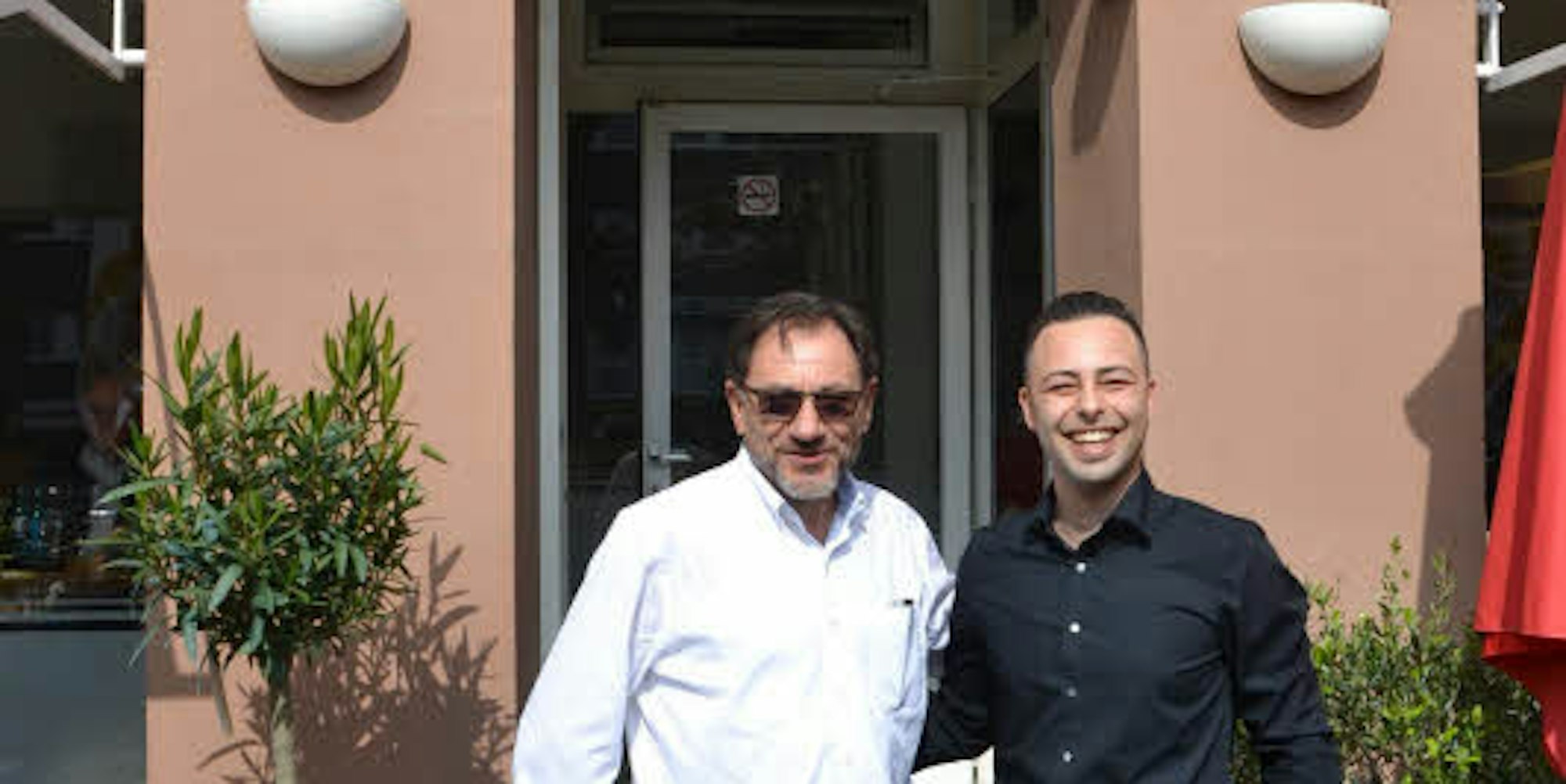 Entscheidend für die Übernahme des Lokals war für Mario Moranelli (l.) die Zusage von Franco Prato, ihn zu unterstützen.