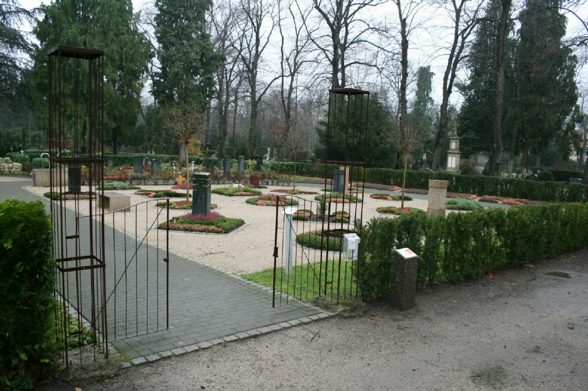 Der Westfriedhof in Bocklemünd.