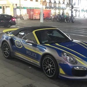 Polizei-Porsche