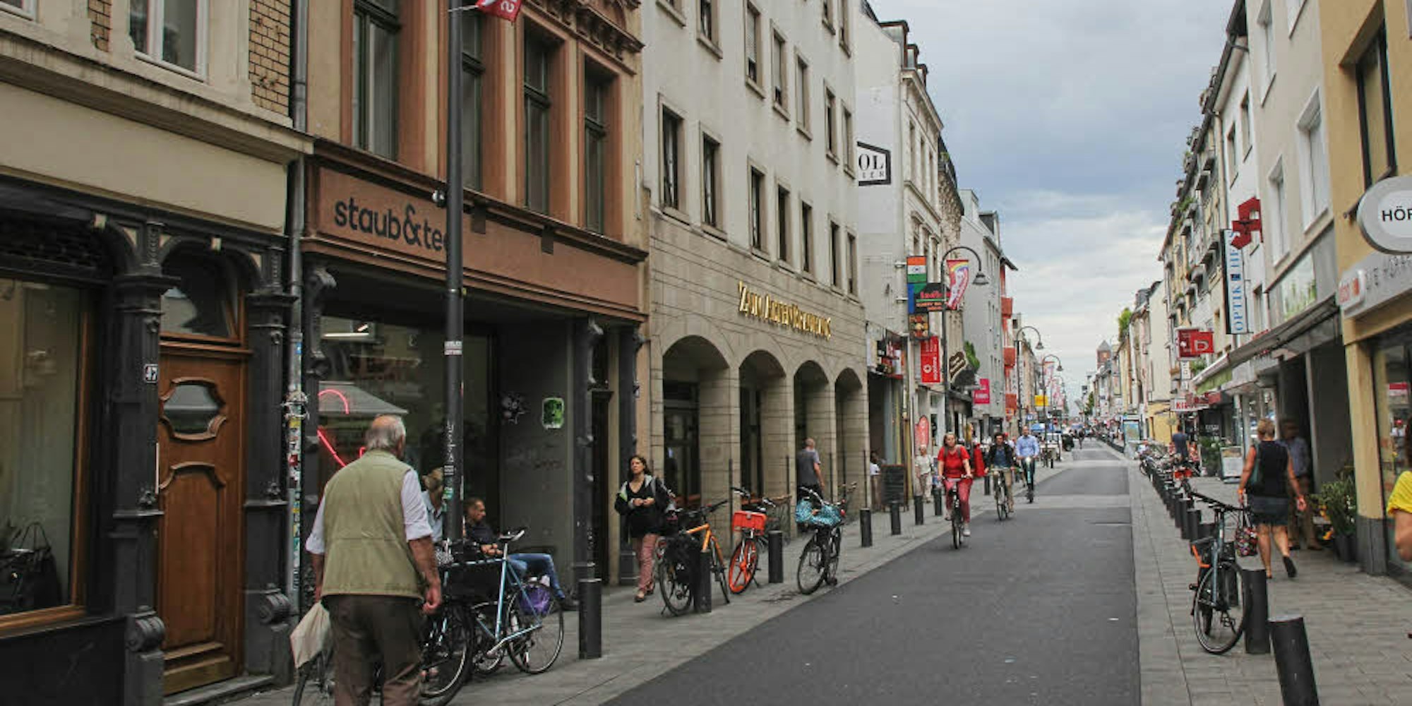 Die Severinstraße will ein florierender Gegenpol zur Innenstadt werden. 