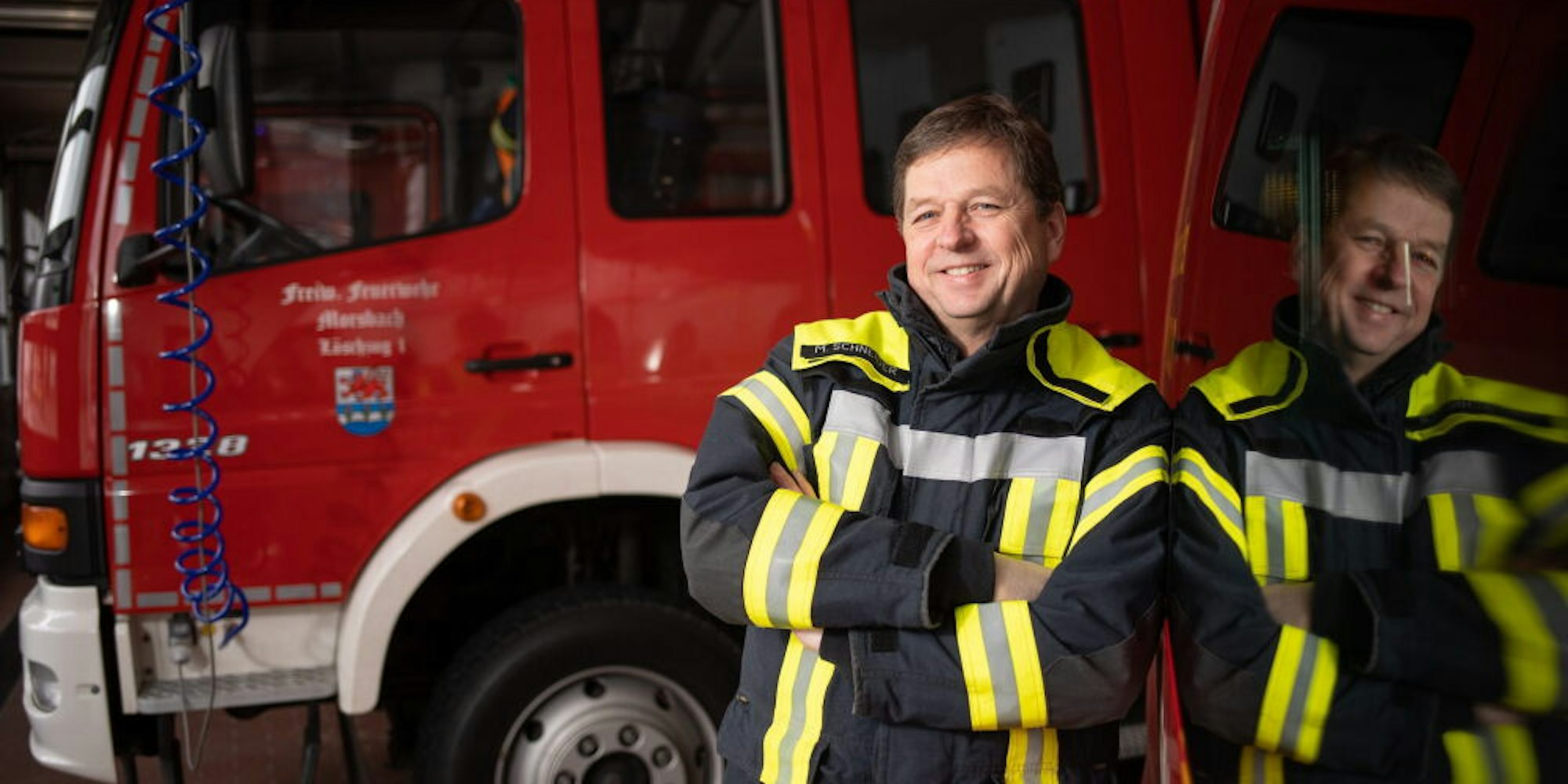 Für die Zukunft sieht Morsbachs Gemeindebrandinspektor Mathias Schneider seine Wehr gut gerüstet.