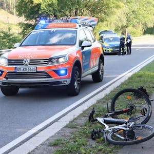 Auf dem abschüssigen Radweg in Richtung Nespen verlor der Reichshofer die Kontrolle über sein Fahrrad.