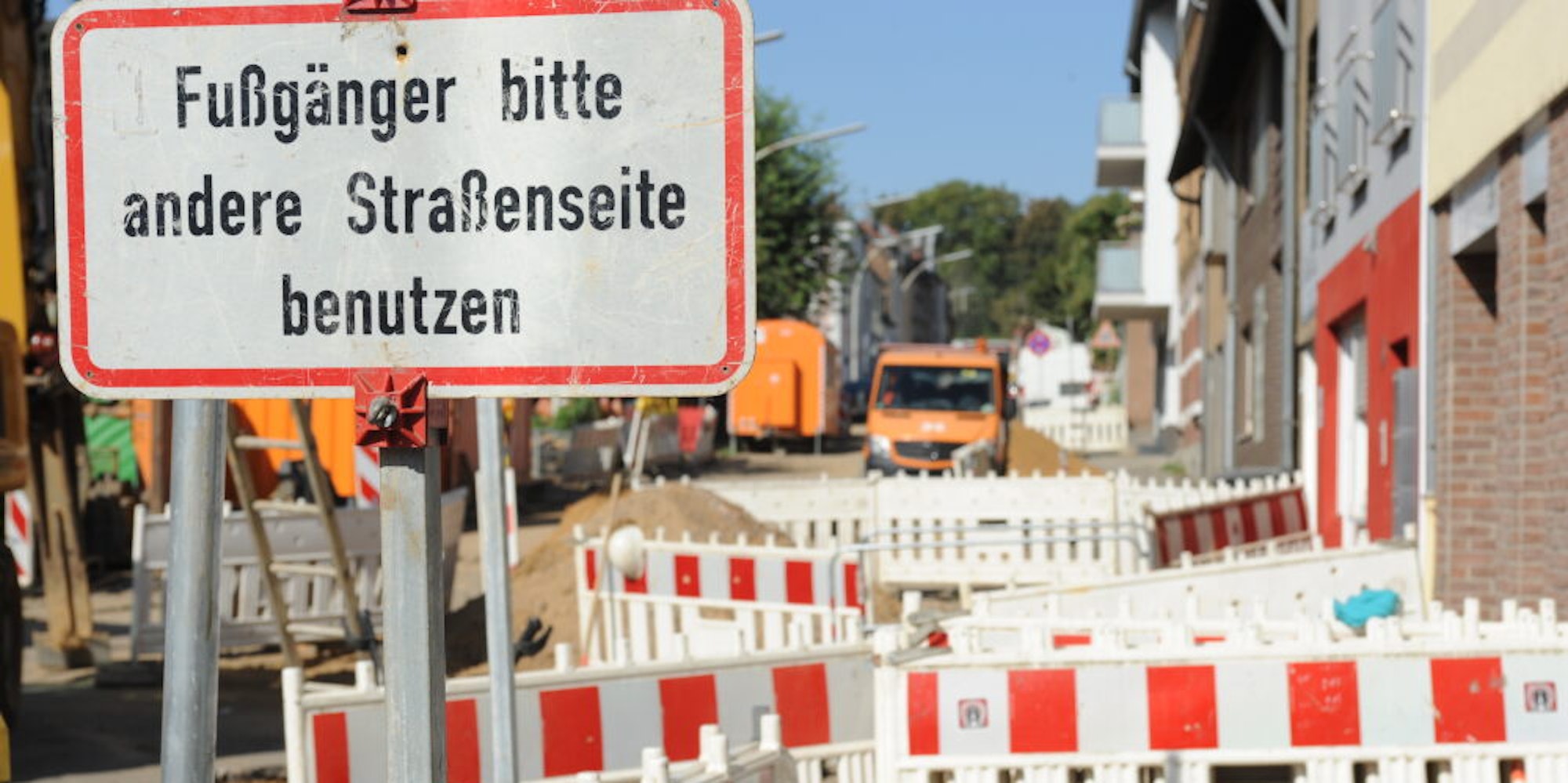 Der Ausbau der Rosmarstraße in Frechen sorgte für mächtigen Ärger.