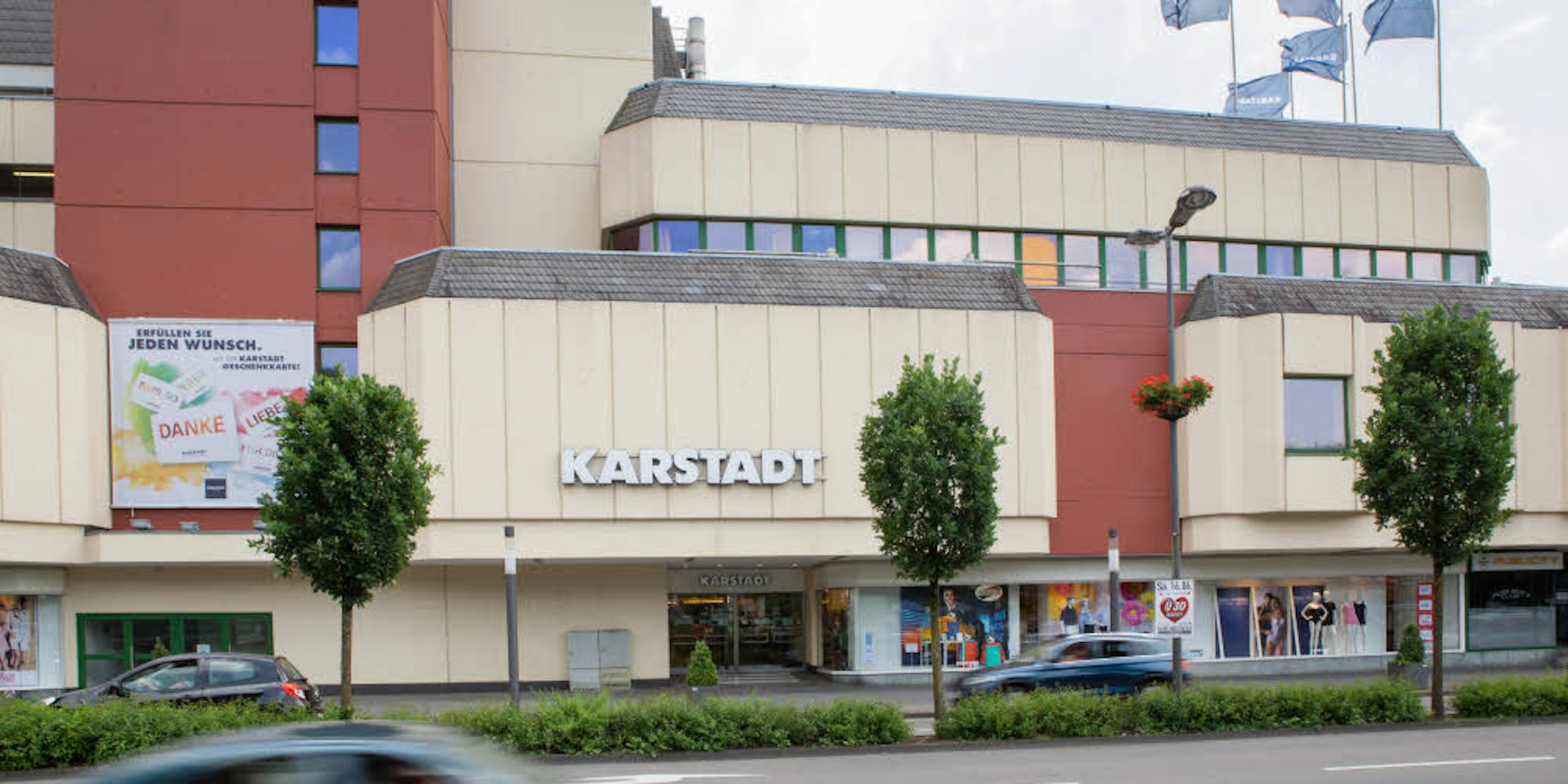 Die Karstadt-Immobilie in der Gummersbacher Innenstadt