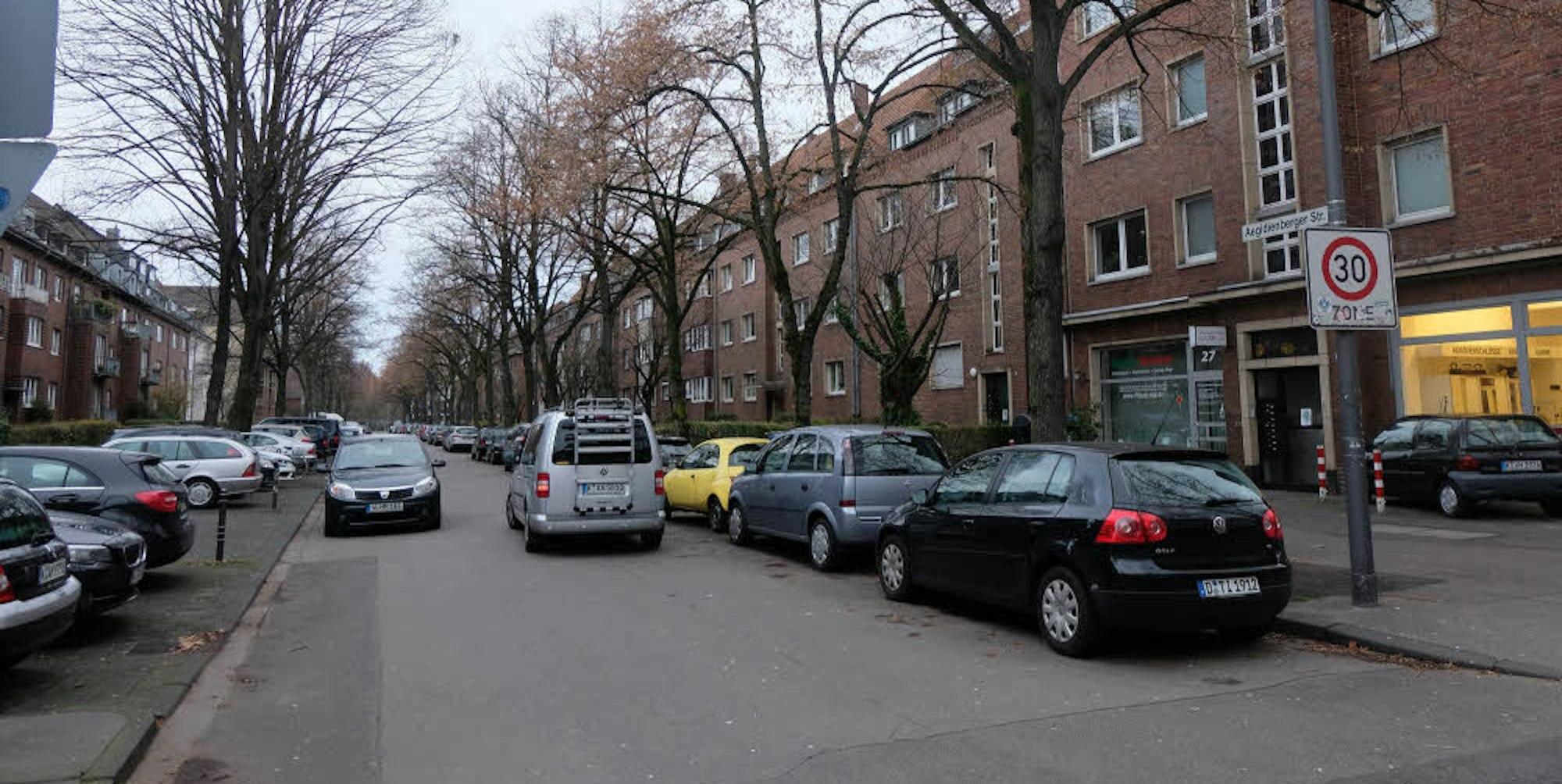 Auch in der Ägidienbergerstraße soll Anwohnerparken eingeführt werden.