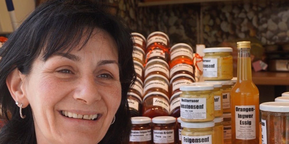 Die Arbeit auf den Kölner Wochenmärkten bietet Slavicia te Kaat eine schöne Abwechslung zur Arbeit im ihrem Laden „Et Marmelädchen“.