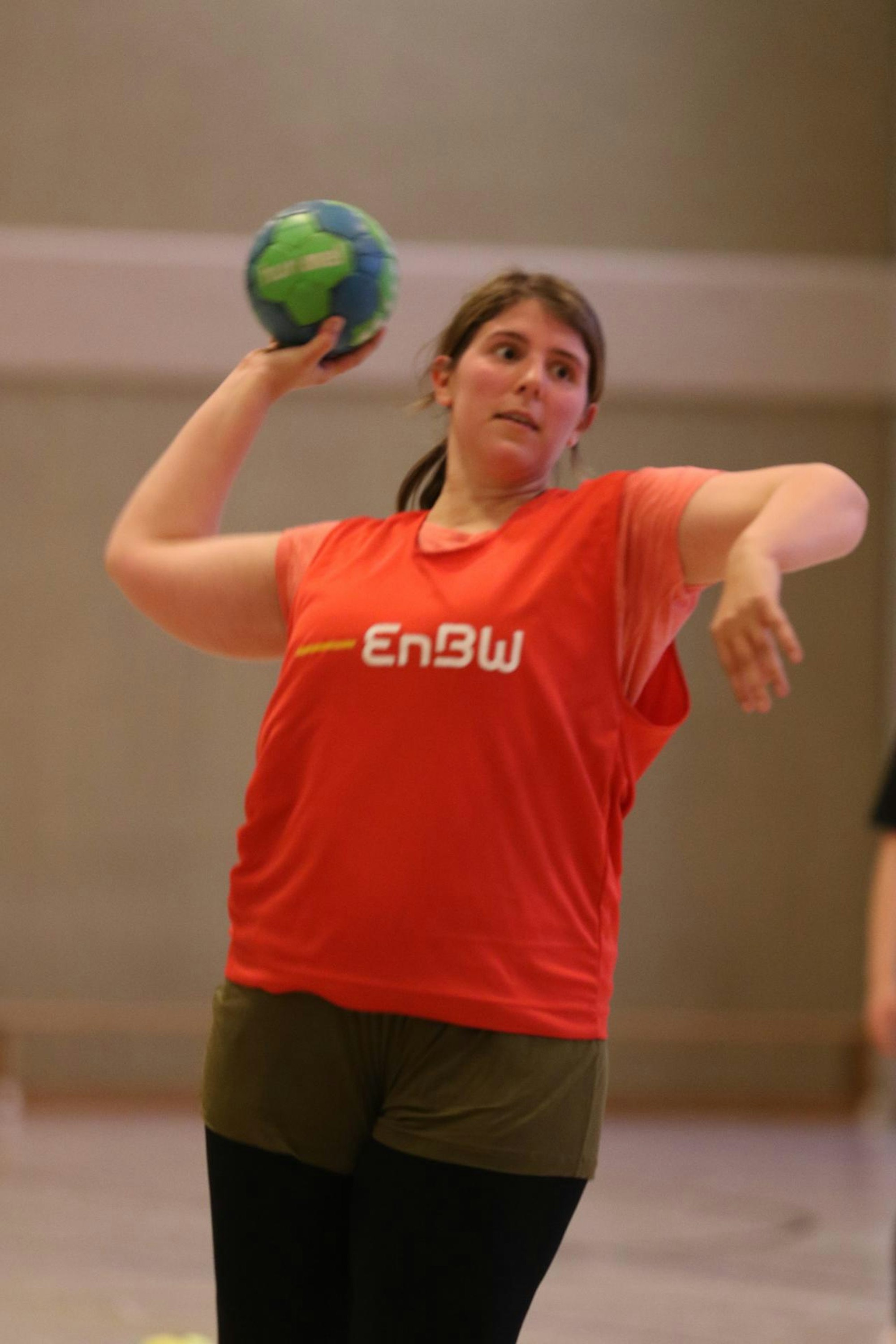 Julia Reuß spielt Handball beim VfB-Schleiden
