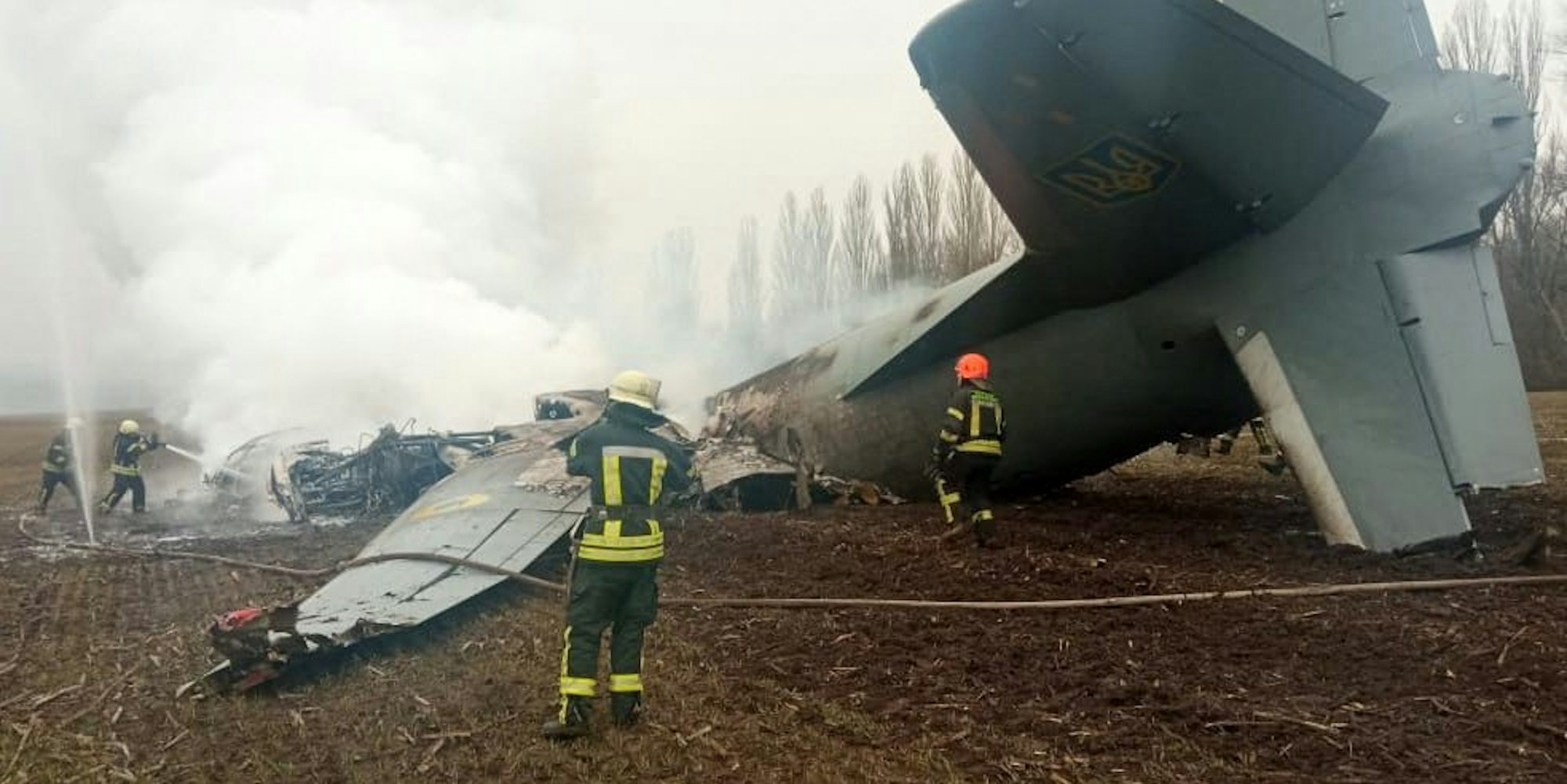 Abgestürztes Flugzeug Ukraine