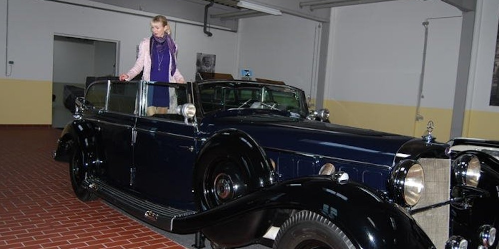 Der Wagen des Diktators Adolf Hitler. Ein Düsseldorfer hat ihn gefunden.