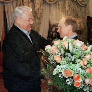 Putin und Jelzin