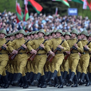Weißrussland-Parade