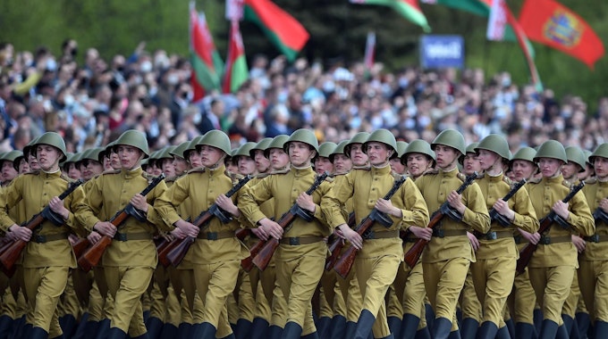 Weißrussland-Parade