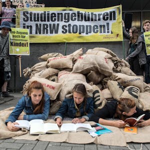 Proteste Studiengebühren NRW