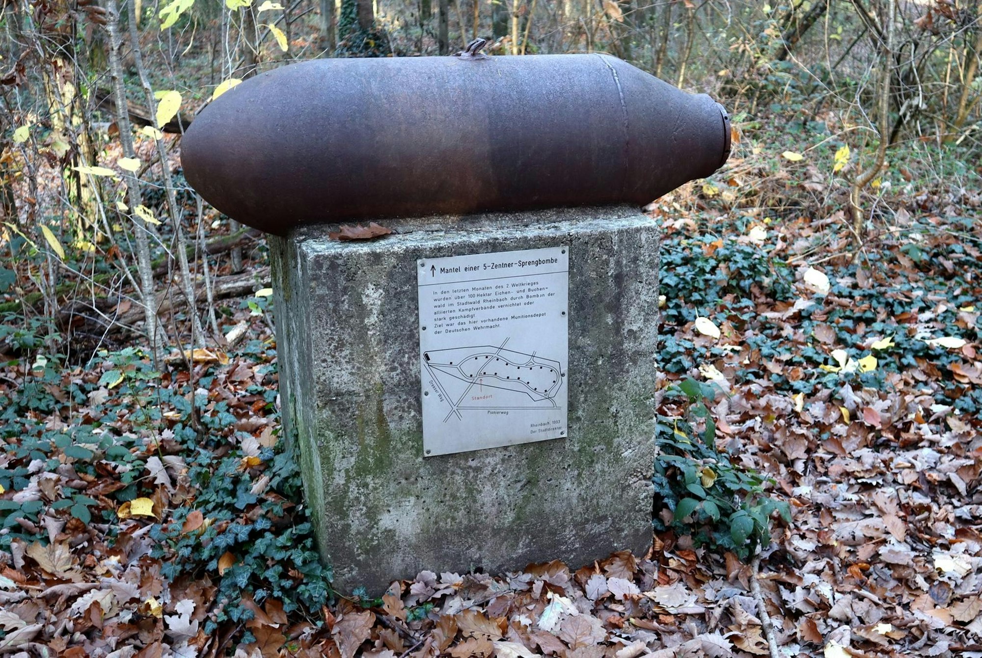 Wanderung Rheinbach Bombe