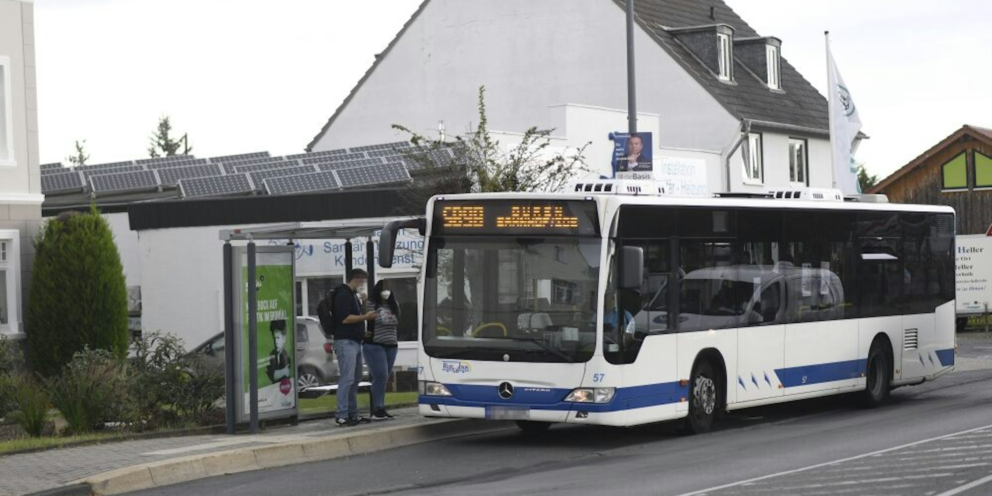 Die Endstation des Schnellbusses 98 könnte schon bald in Zülpich anstatt wie bisher in Euskirchen liegen, sobald die Bördebahn RB 28 einmal in der Stunde fährt.
