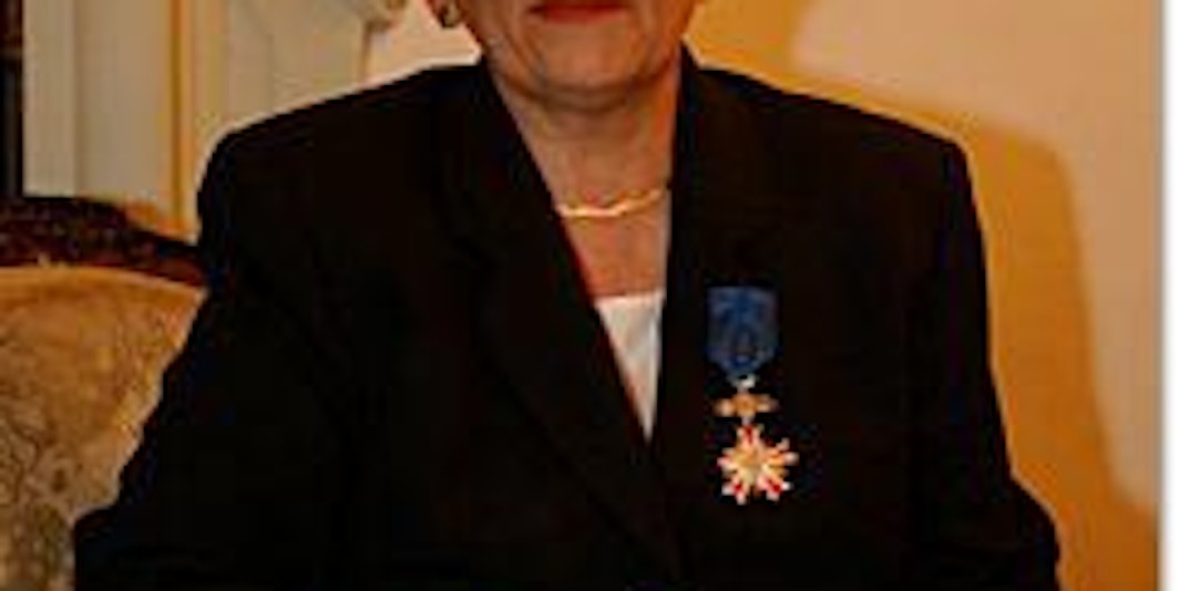Das Kavalierskreuz des Verdienstordens der Republik Polen erhielt Elzbieta Adamski.