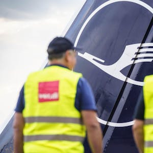 Verdi Lufthansa Streik Symbolbil