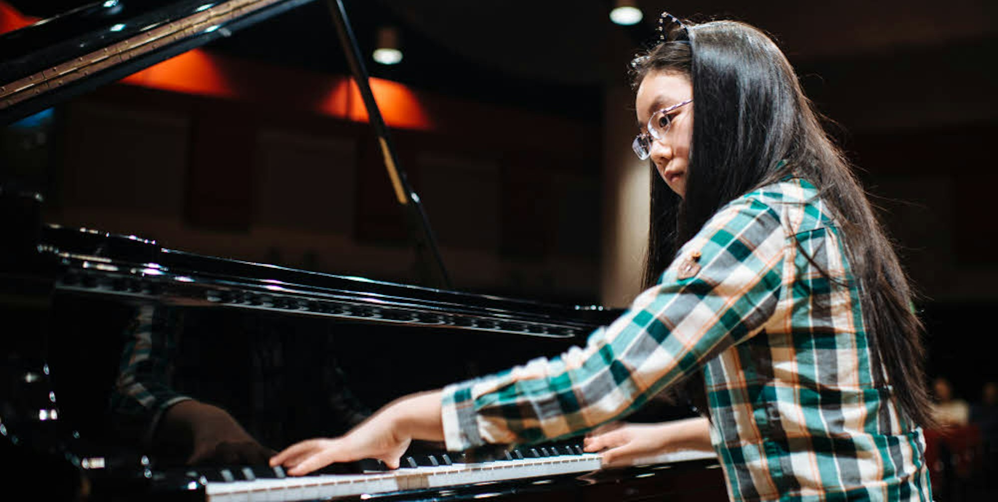 Mit Ausdruck spielt On-You Kim. Beim Konzert in der Trinitatiskirche wird sie vom Orchester begleitet.