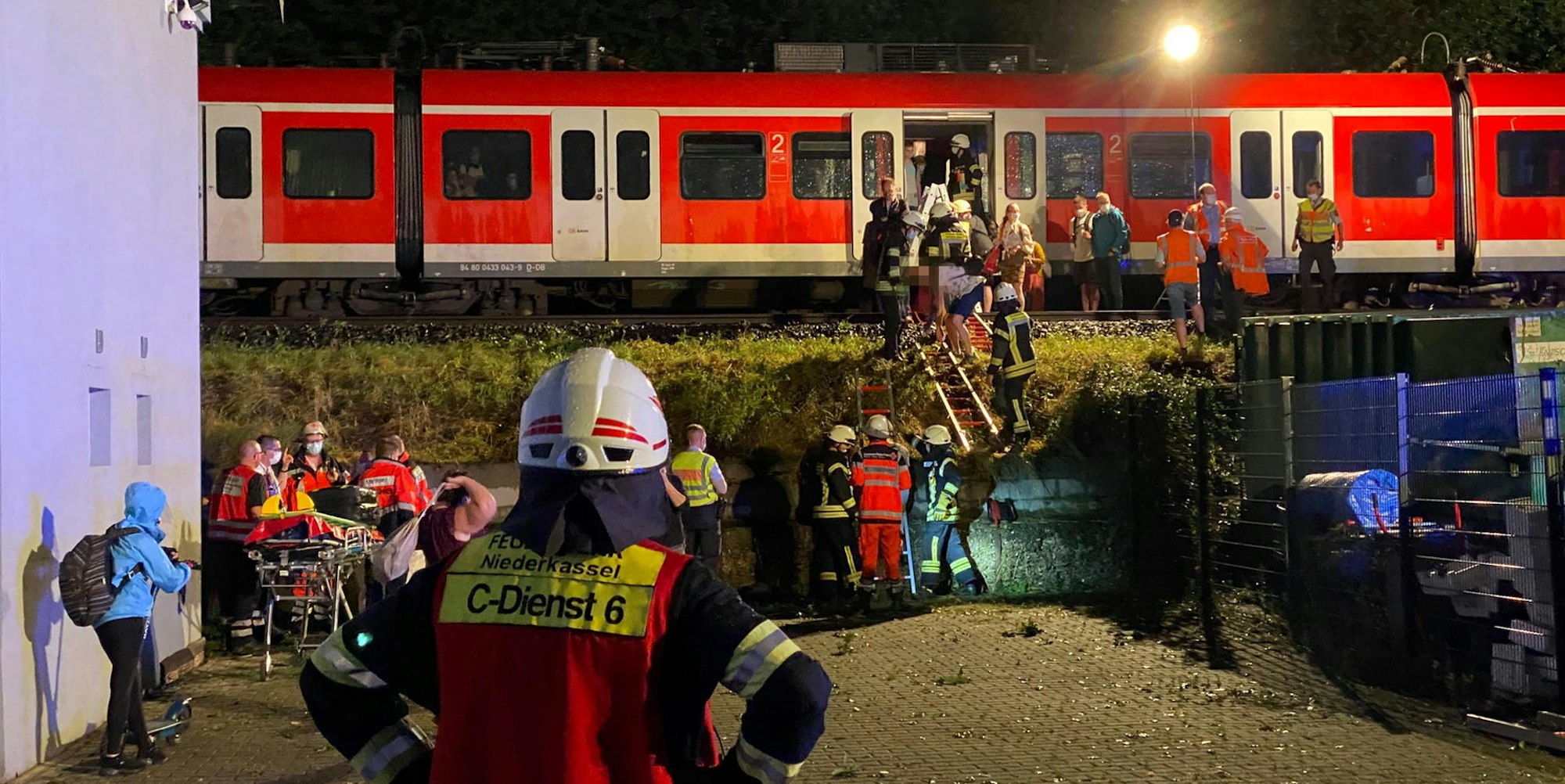 Bröhl Bahn Evakuirung