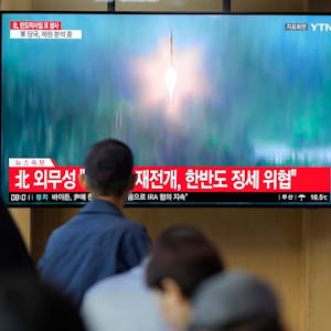 Nordkorea Raketenstart 061022