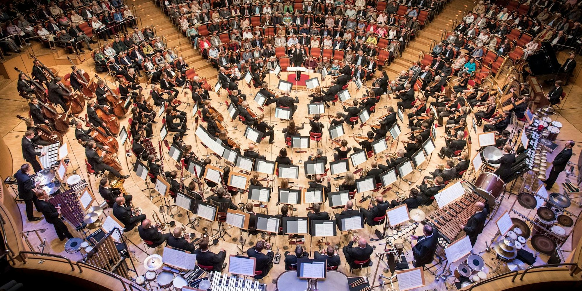 Blick in die gefüllte Kölner Philharmonie
