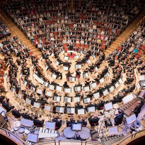Blick in die gefüllte Kölner Philharmonie